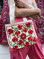 XS Cotton Embroidered Tote