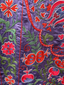 Royal Purple Silk Tapestry