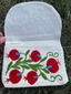 Red Vine Embroidered Pouch